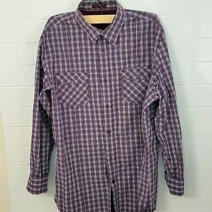 Banana Republic Long Sleeve plaid button down shirt